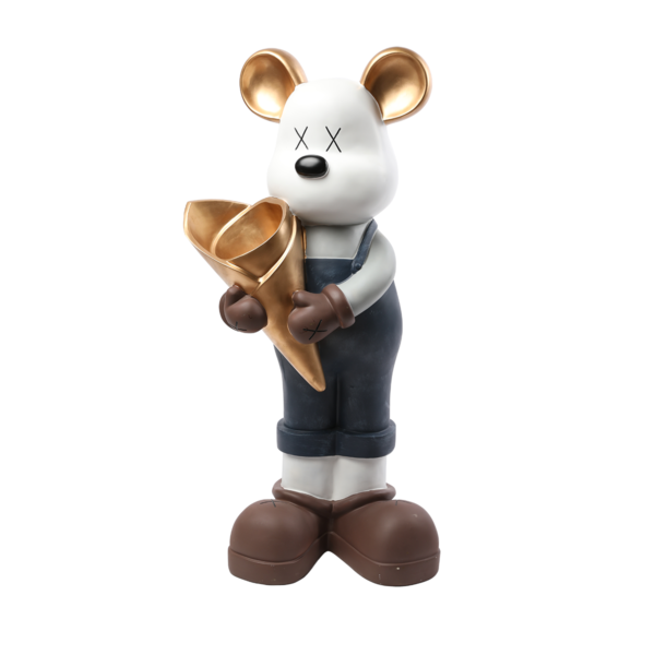 Bearbrick დეკორატიული სტატუა - Image 3